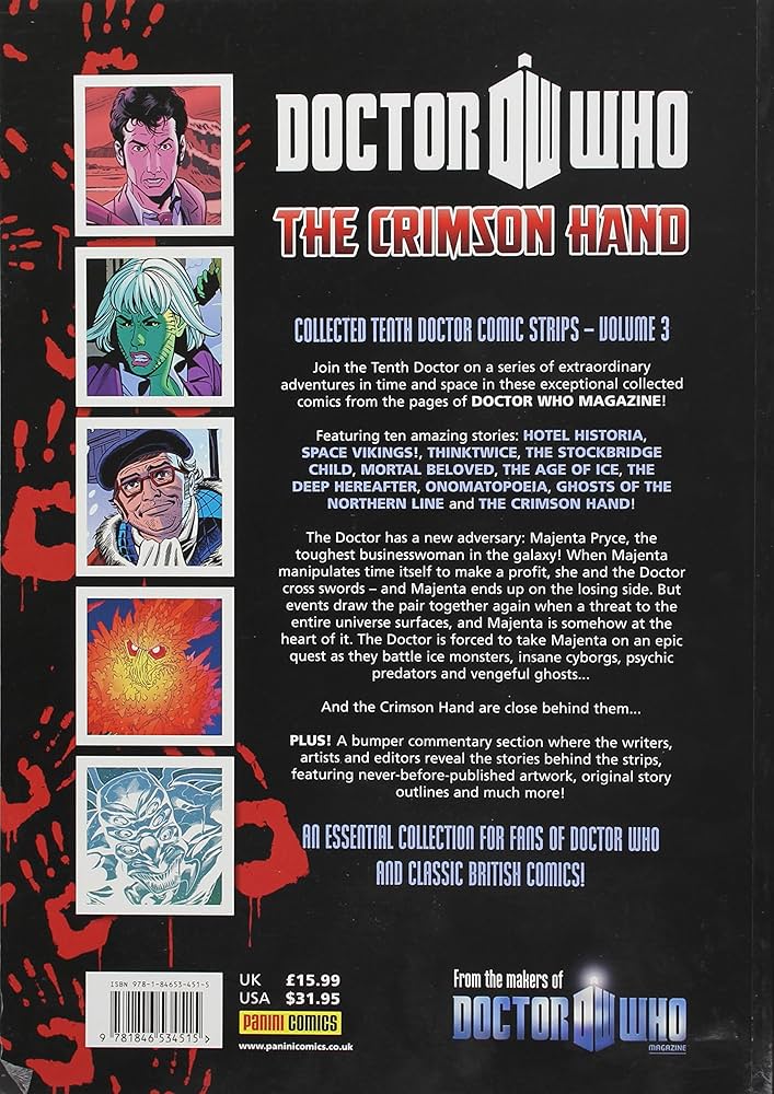 Amazon | Doctor Who 13: The Crimson Hand | Mcdaid, Dan, Geraghty